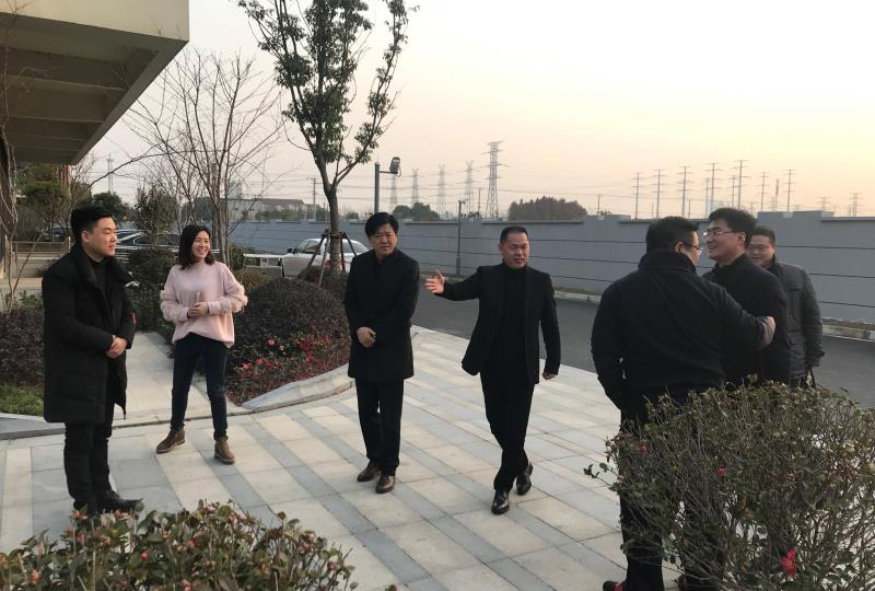 新闻 | 奉贤区及奉城镇领导一行莅临EVO视讯参观指导