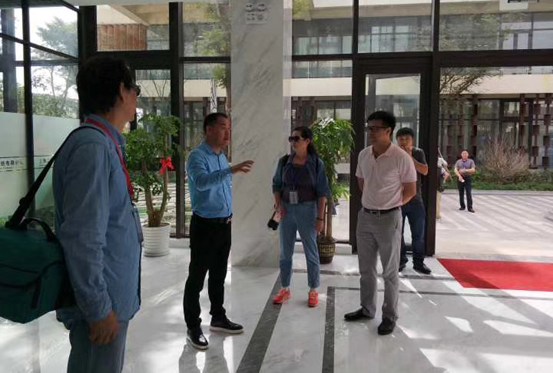 长三角地区主流媒体参观EVO视讯