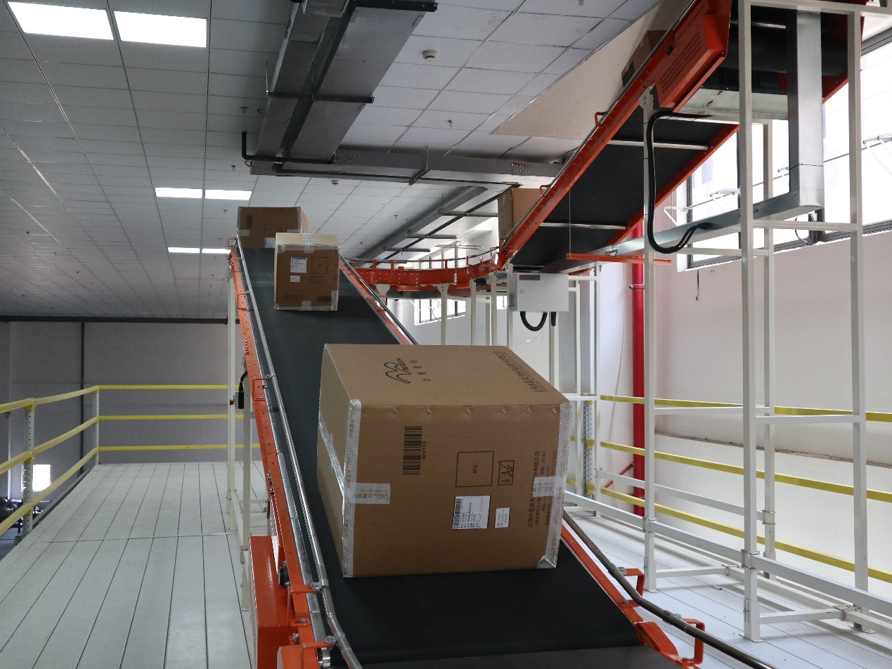 现场报道 | 水星家纺仓储物流中心输送分拣系统项目一期上线
