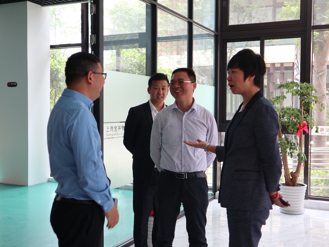 简讯 | 湖北省武汉市江夏区政府领导一行莅临EVO视讯考察调研