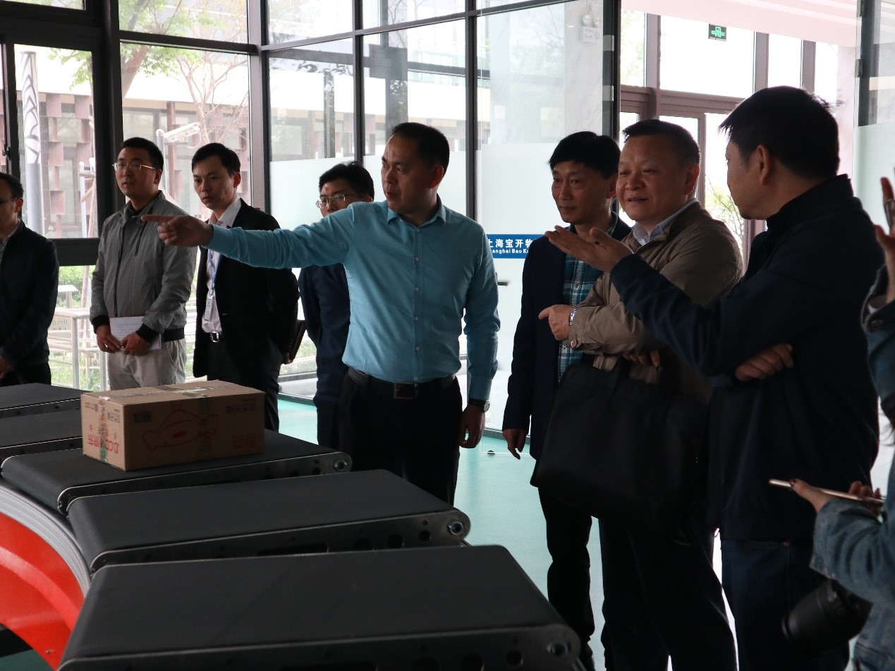 新闻 | 云南省委办公厅、闵行区委办公室、闵行区吴泾镇党委领导莅临上海EVO视讯考察调研