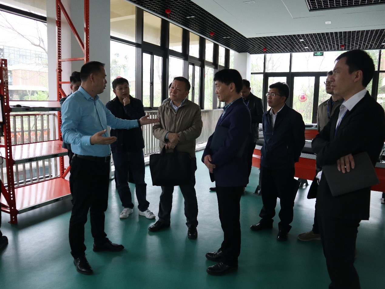 新闻 | 云南省委办公厅、闵行区委办公室、闵行区吴泾镇党委领导莅临上海EVO视讯考察调研