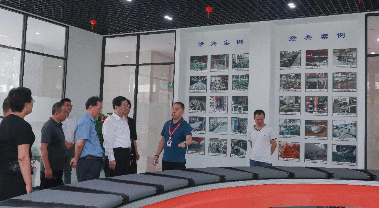 快讯 | 河北省工信厅、石家庄市委市政府领导莅临EVO视讯智能参观考察